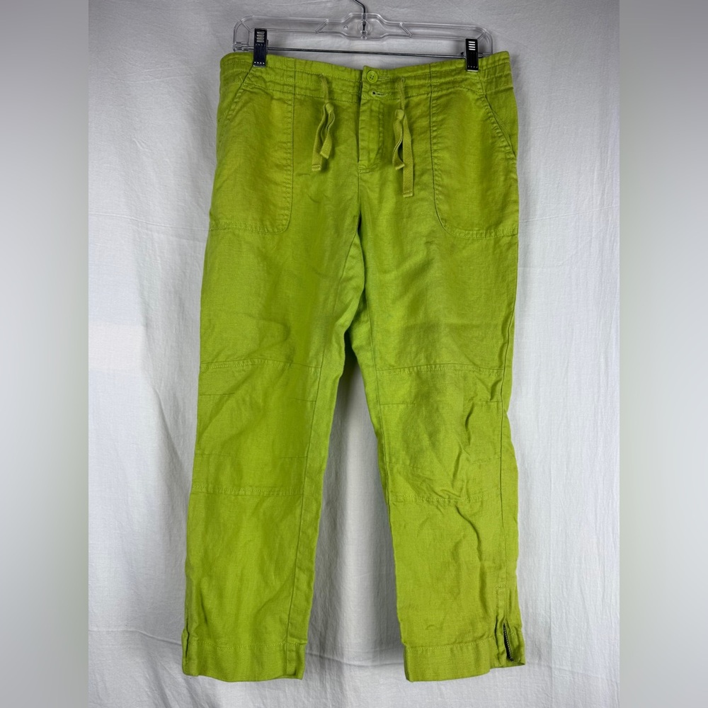 Women’s Green Casual Pants